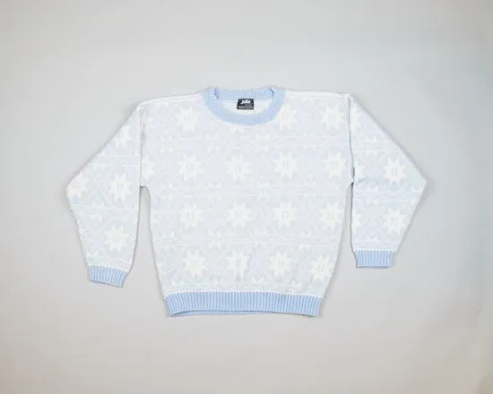 Angular Snowflakes-Medium Christmas Sweater