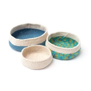 Bernat Crochet Nesting Bowls