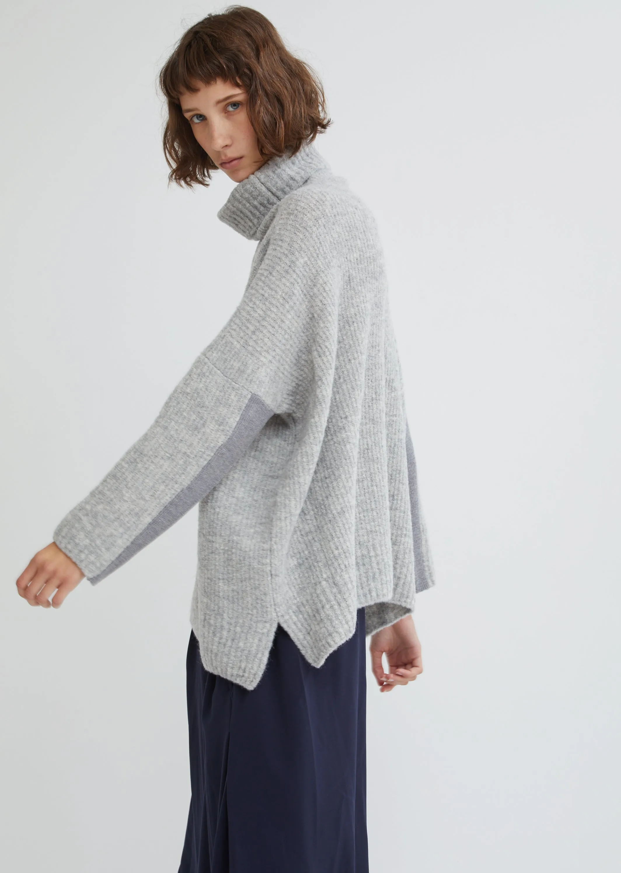 Boucle Turtleneck Sweater