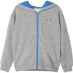 Boys Grey Zip-Up Jacket