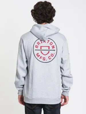 BRIXTON CREST HOODIE  - CLEARANCE