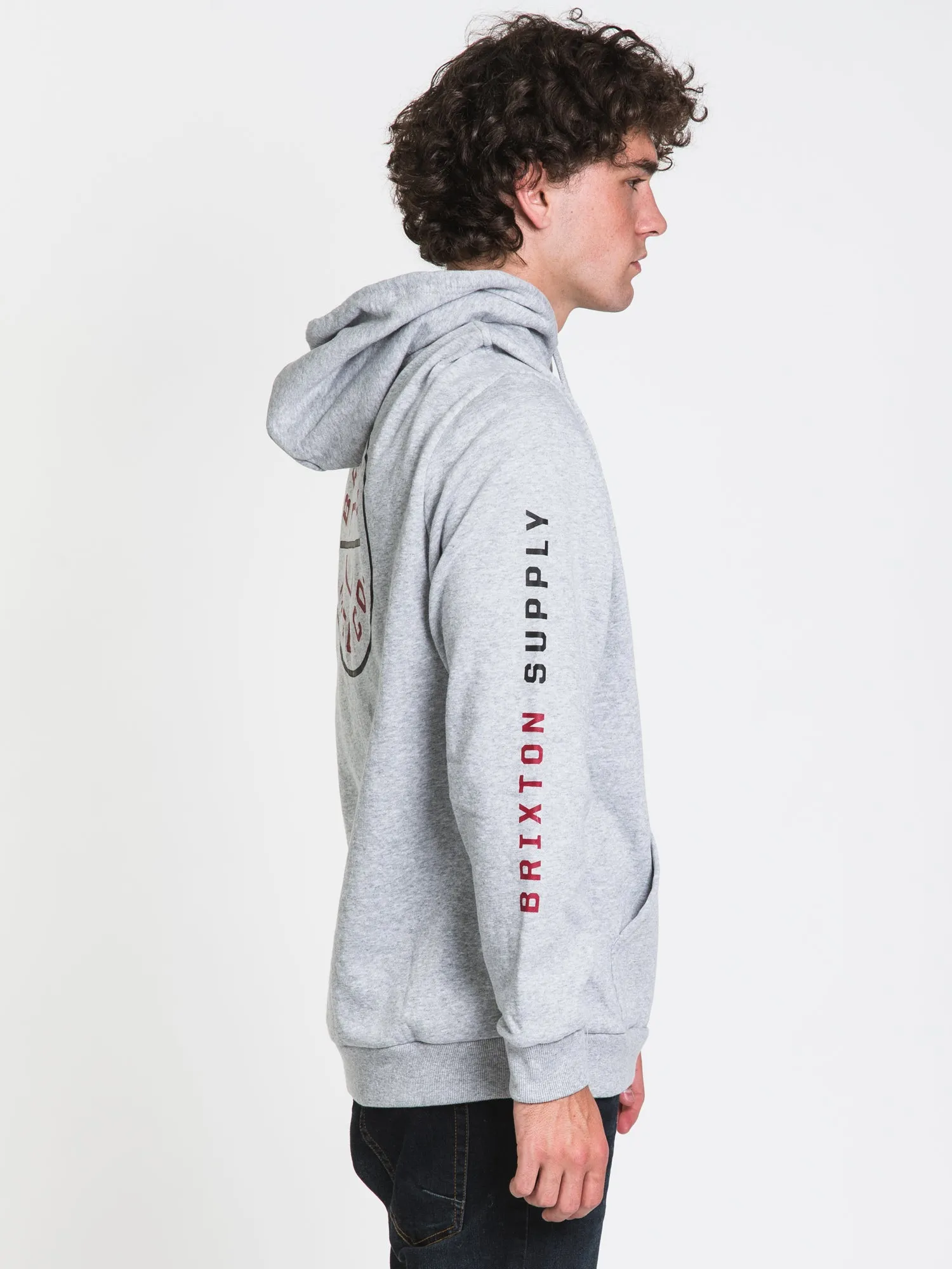 BRIXTON CREST HOODIE  - CLEARANCE