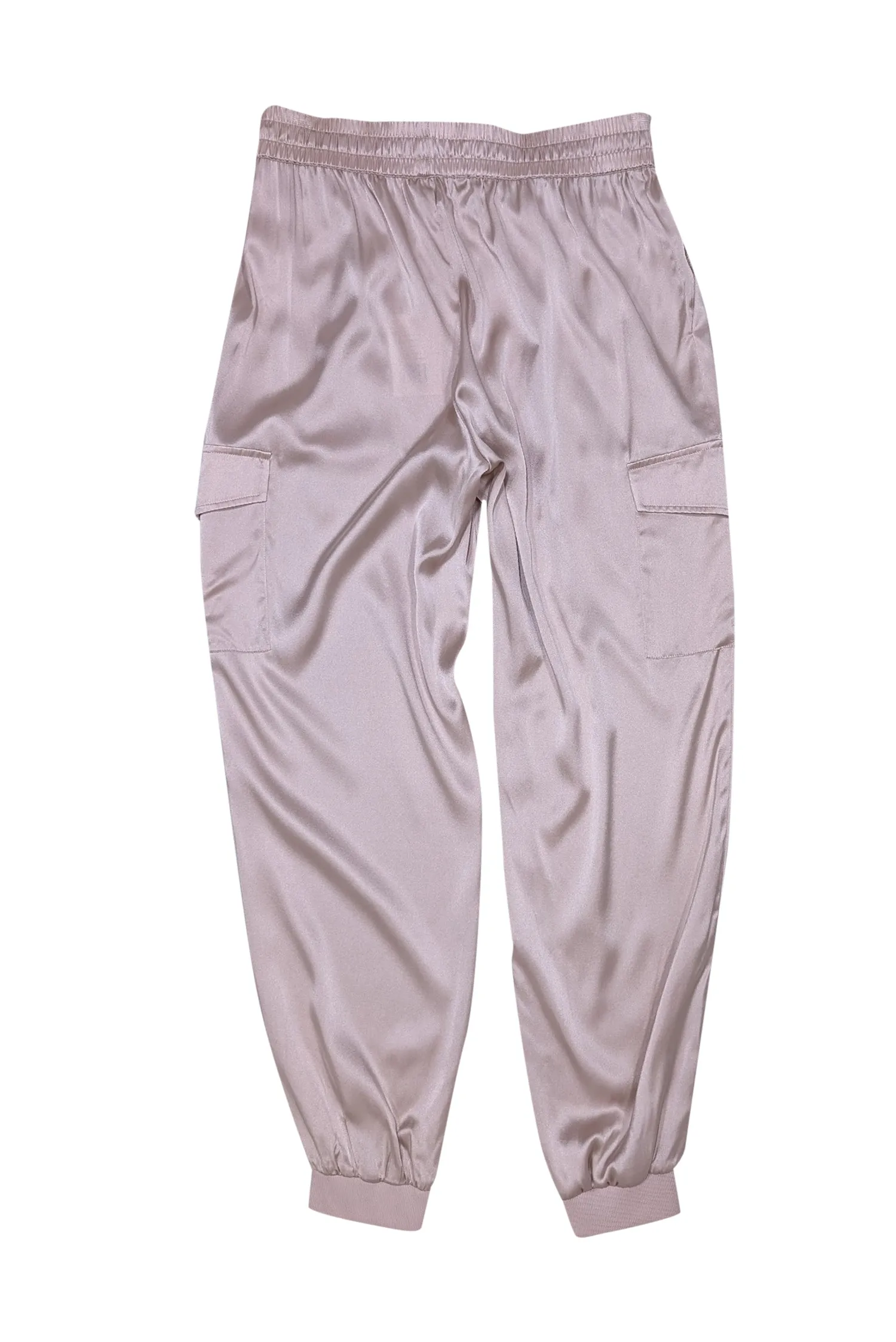 Cami NYC - Blush Silk Blend Cargo Joggers Sz M