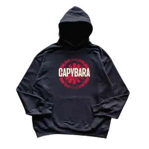 Capybara Text v7 Hoodie