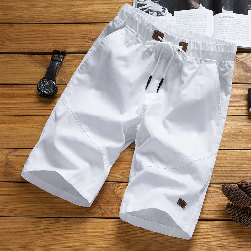 Casual Pants Men Korean Trendy Shorts Summer Beach Slim Look Bermuda Shorts