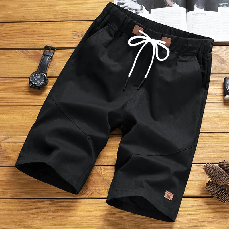 Casual Pants Men Korean Trendy Shorts Summer Beach Slim Look Bermuda Shorts