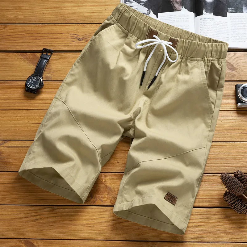 Casual Pants Men Korean Trendy Shorts Summer Beach Slim Look Bermuda Shorts