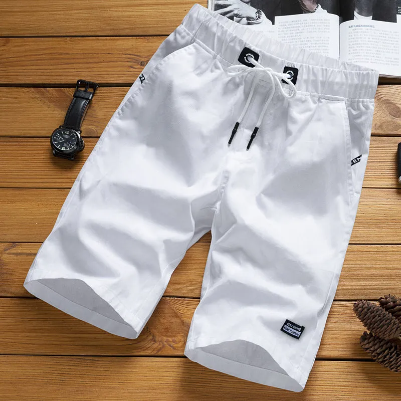 Casual Pants Men Korean Trendy Shorts Summer Beach Slim Look Bermuda Shorts