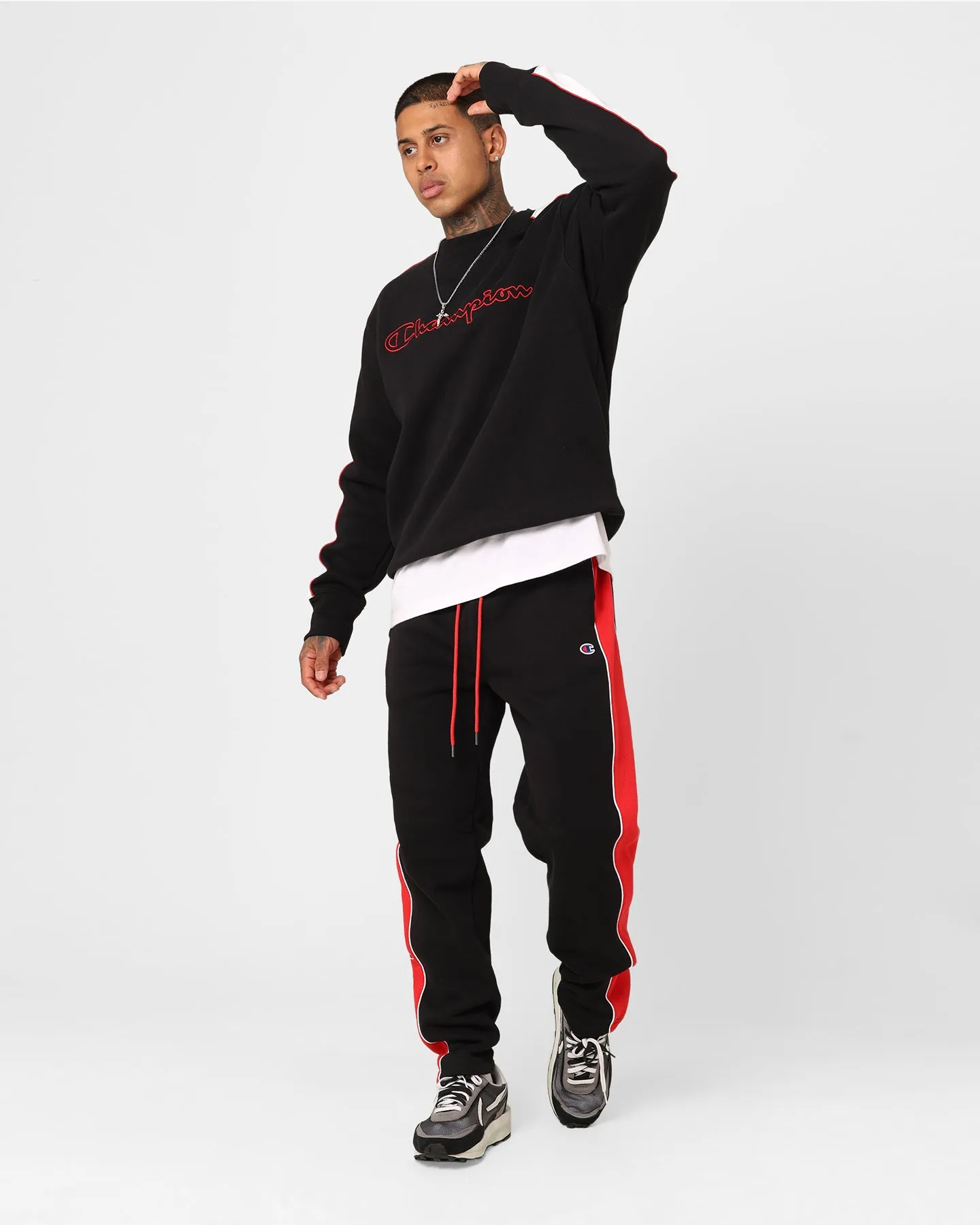 Champion Rochester City Pants Black/Scarlet