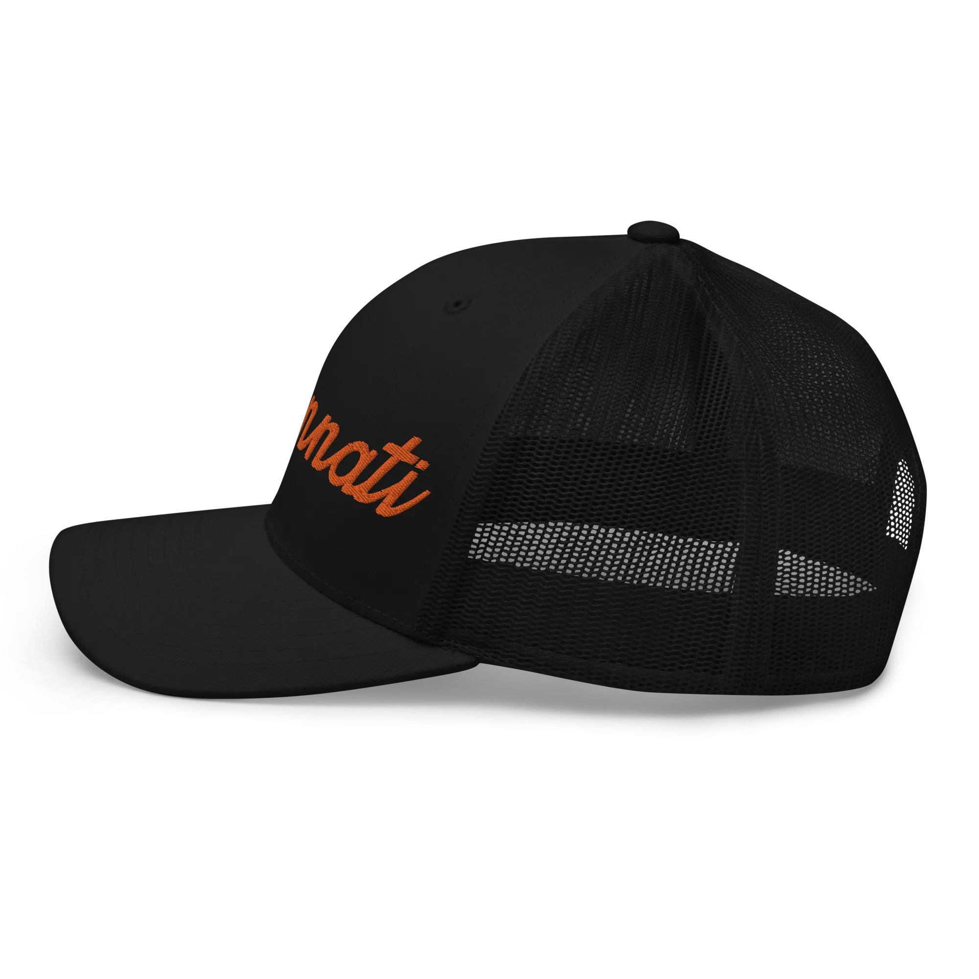 Cincinnati Classic Orange Script Trucker Hat