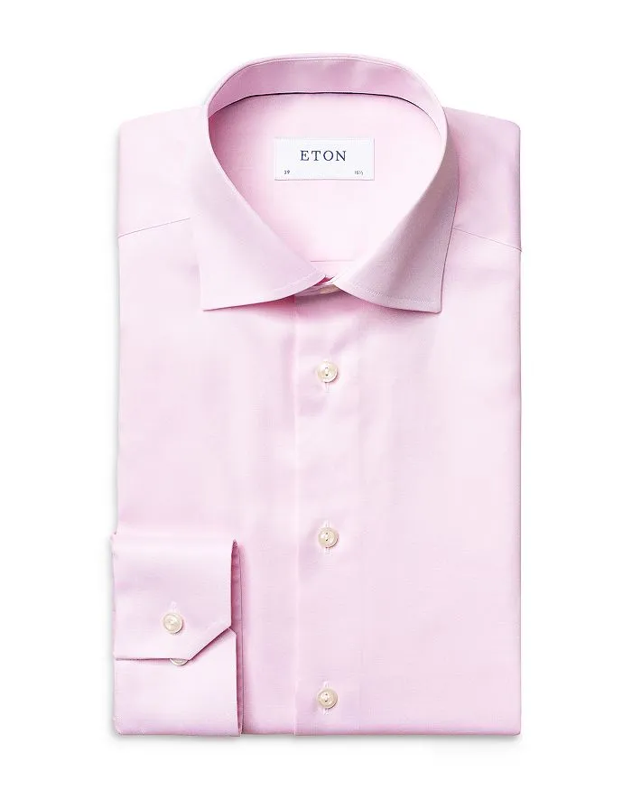 Contemporary Fit Eton Classic Twill Shirt