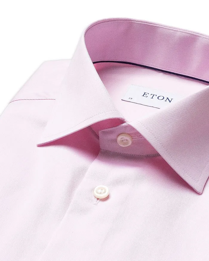 Contemporary Fit Eton Classic Twill Shirt