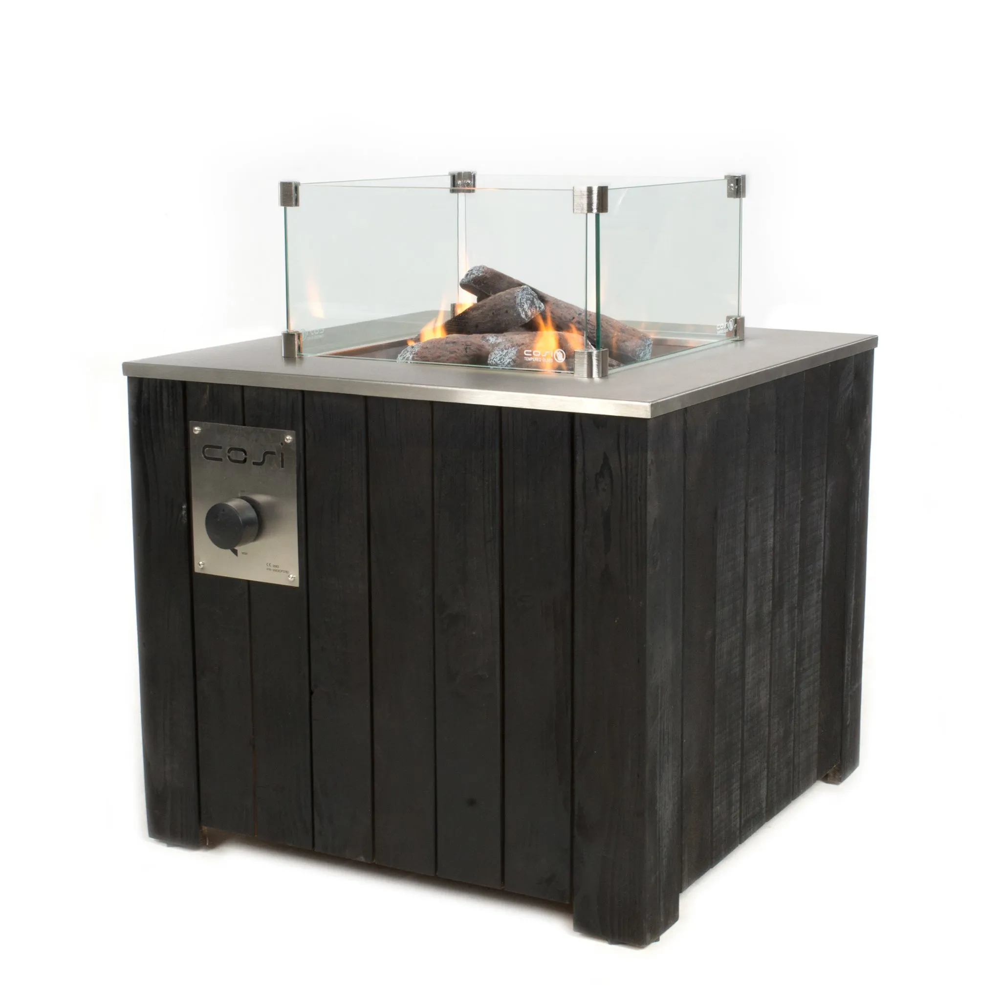 Cosicube 70 Black Fire Pit