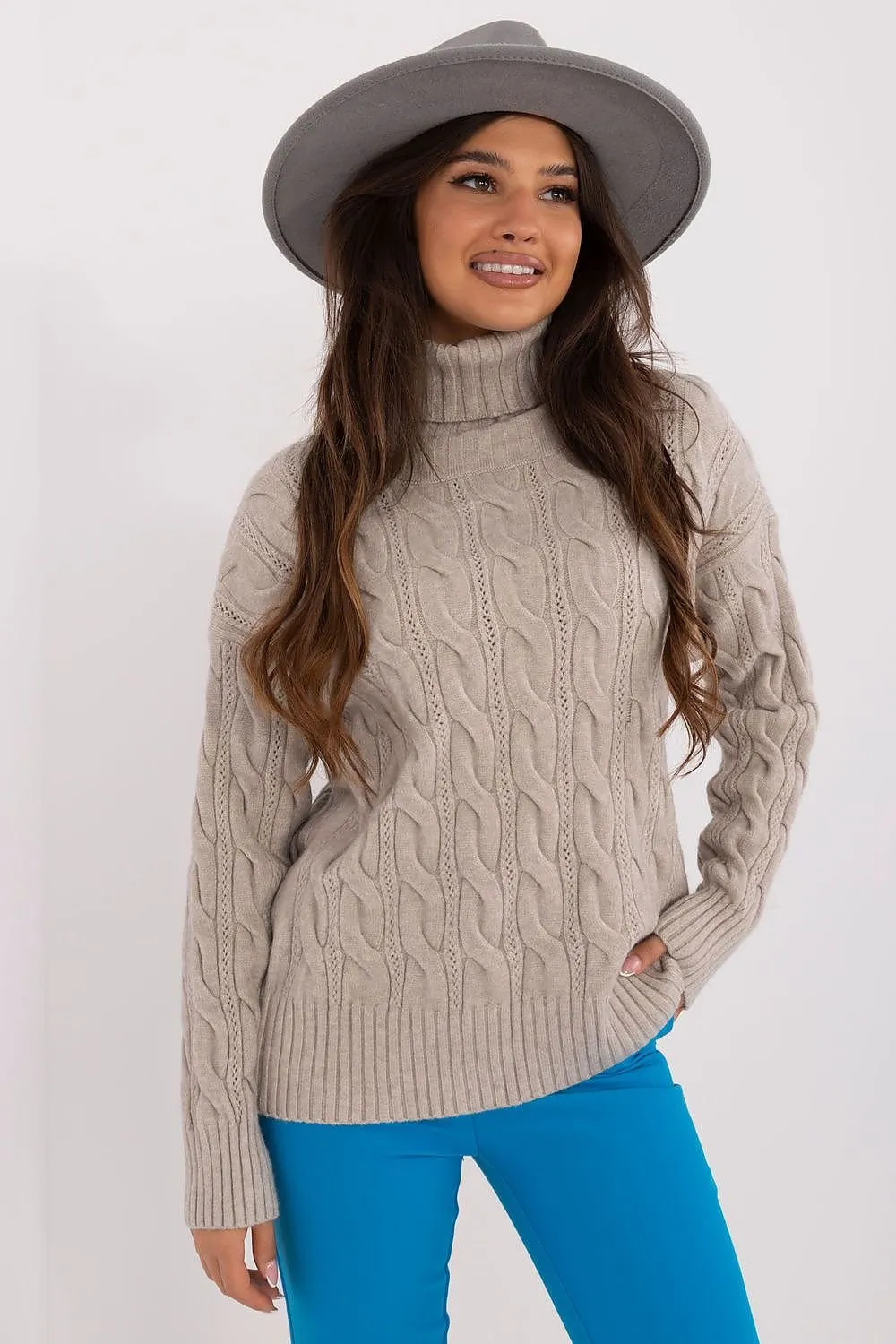 Cozy Days Turtleneck Chill Sweater