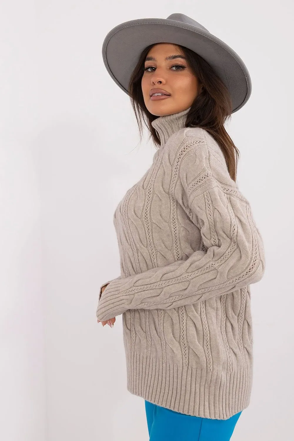 Cozy Days Turtleneck Chill Sweater