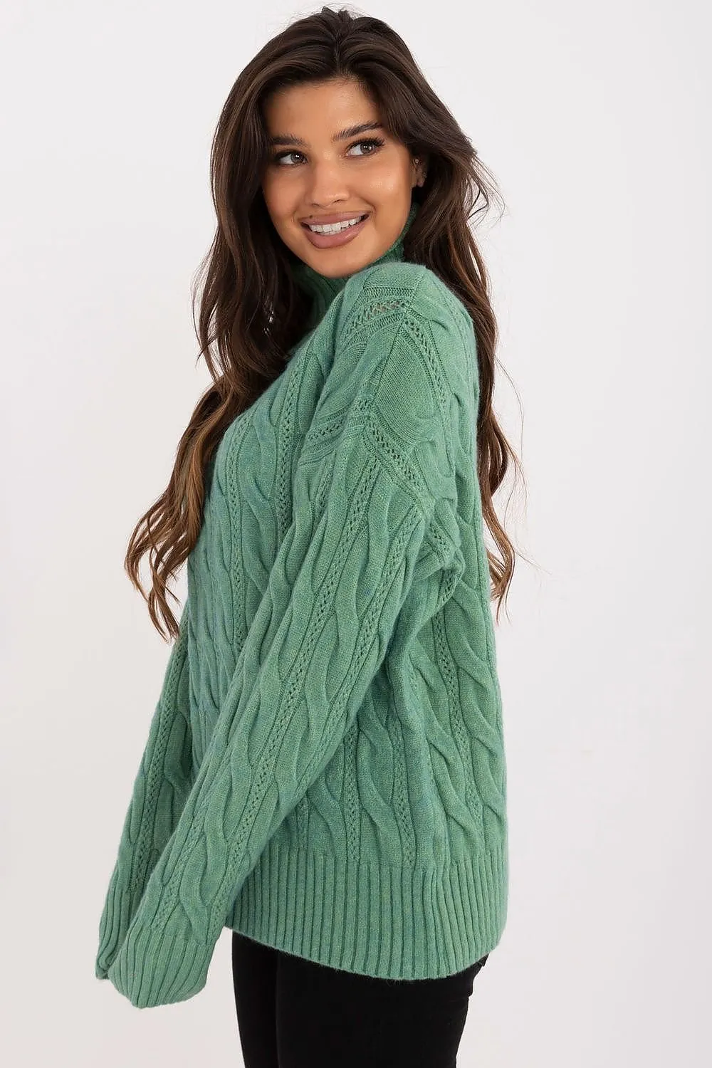 Cozy Days Turtleneck Chill Sweater