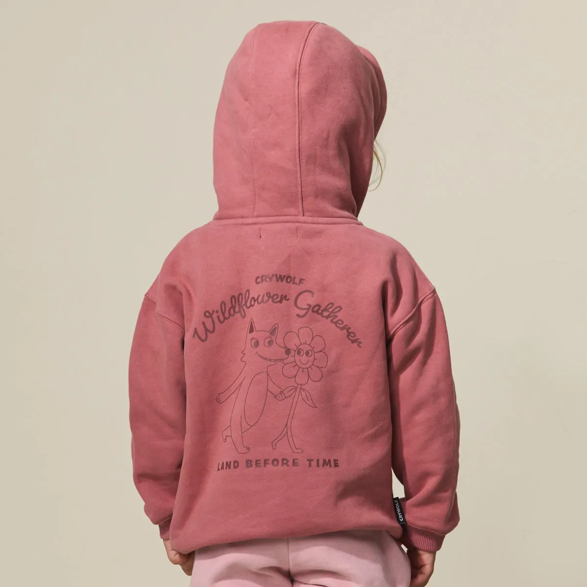 CRYWOLF ADVENTURE HOODIE ROSEWOOD