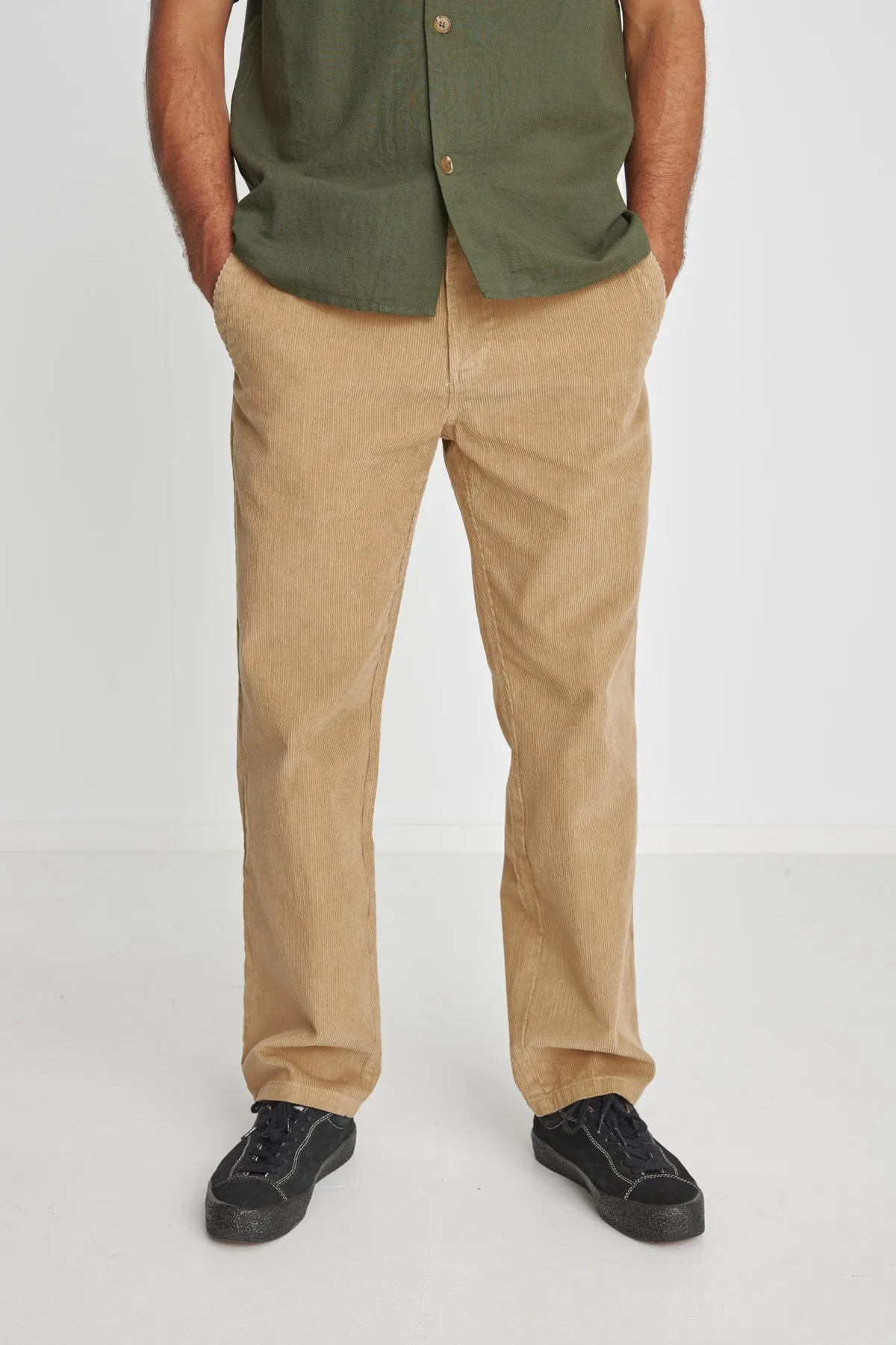 Essential Cord Trouser Sand