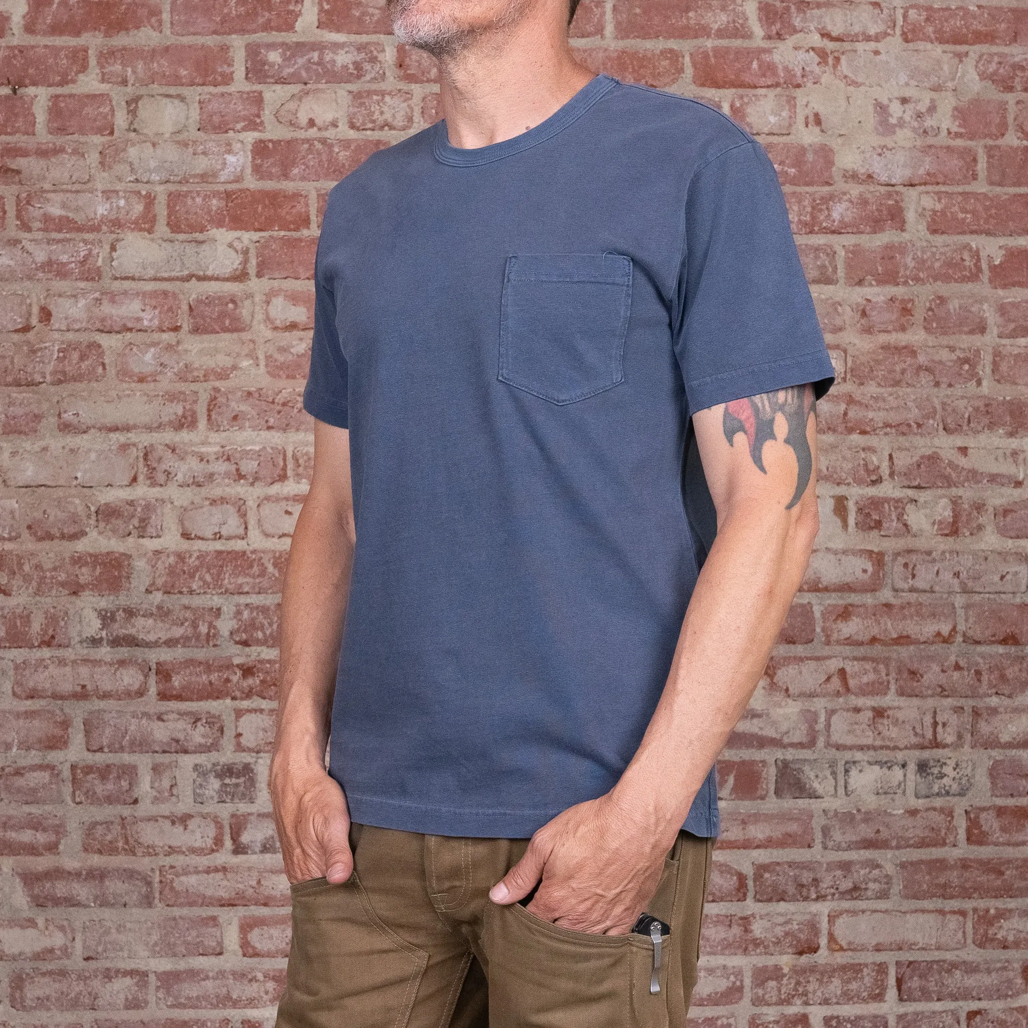 Faded Glory Short Sleeve Classic Pocket T-Shirt