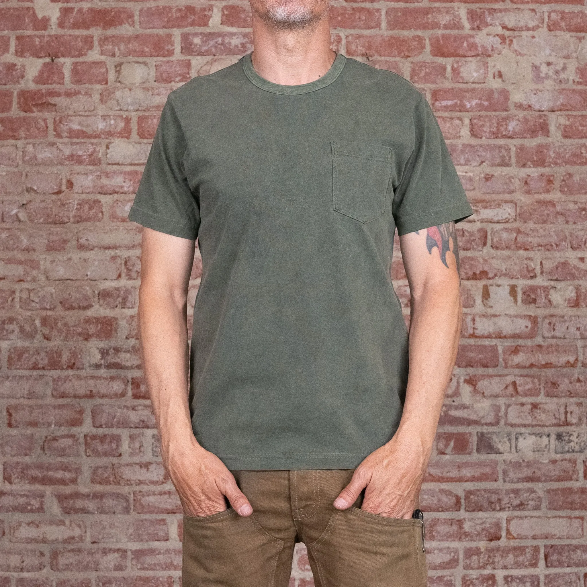 Faded Glory Short Sleeve Classic Pocket T-Shirt