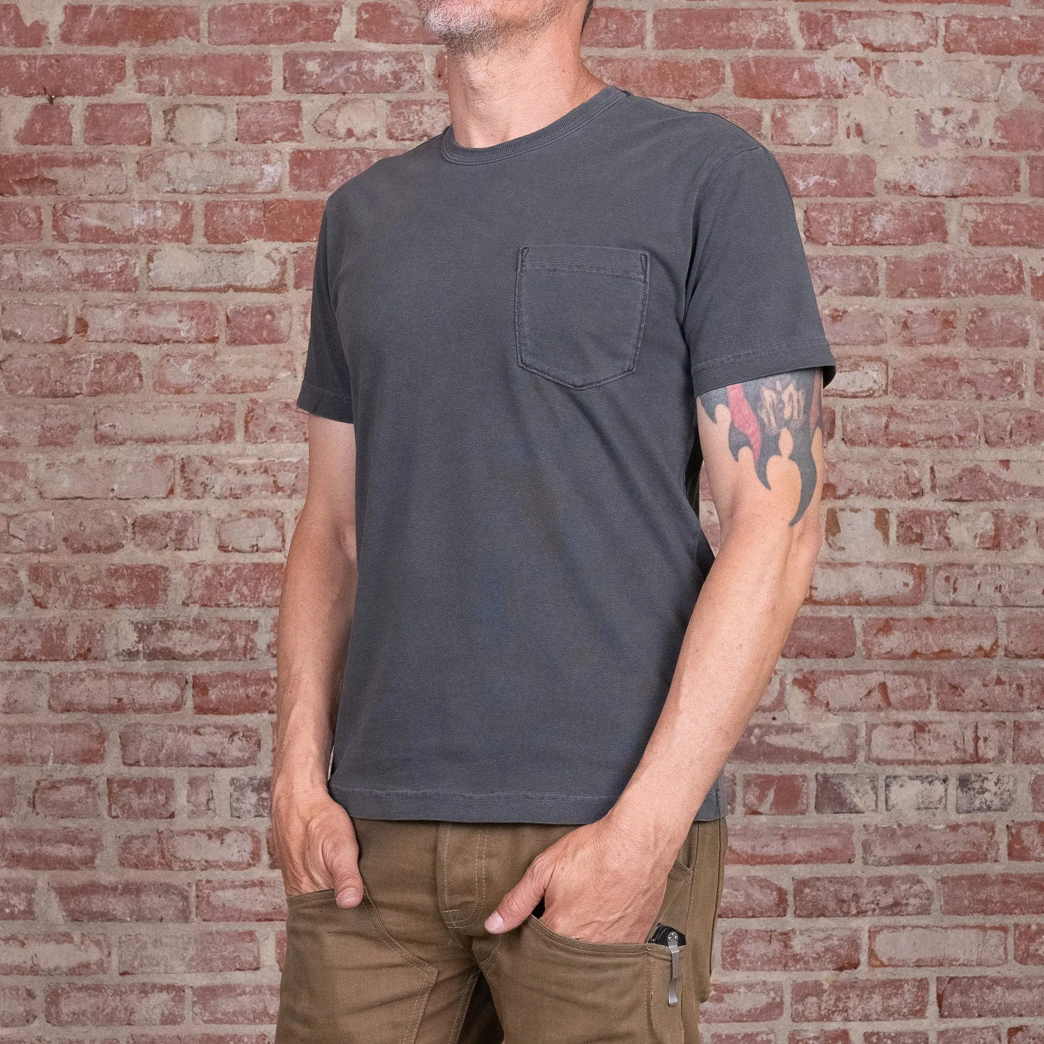 Faded Glory Short Sleeve Classic Pocket T-Shirt