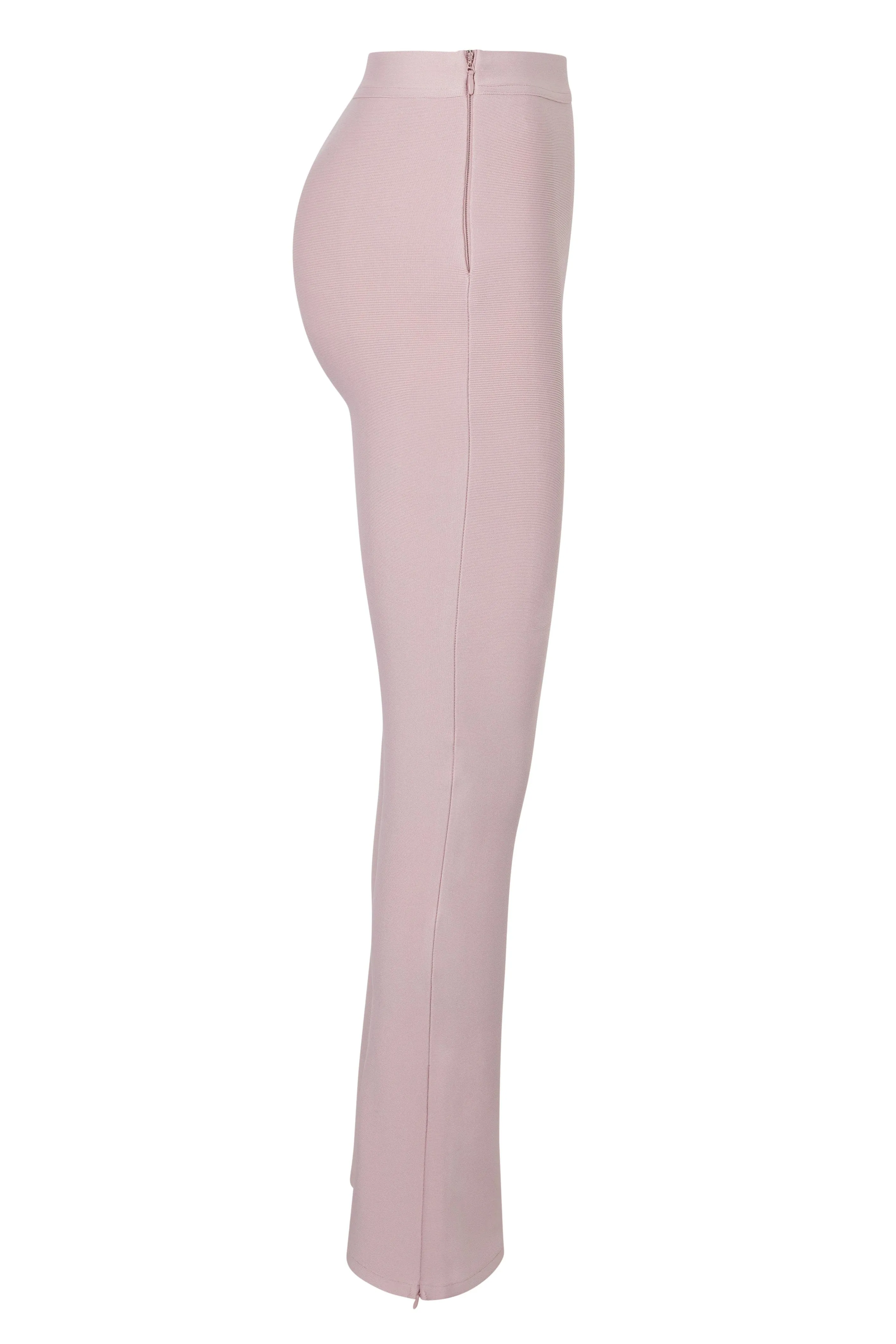 Haze High Waist Trendy Bandage Pants - Pink