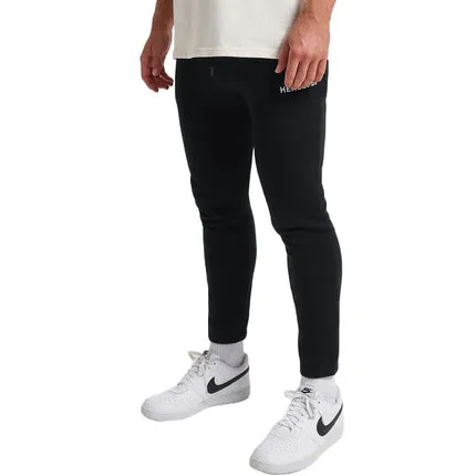 HENLEYS CLASSIC LOGO TRACK PANT - MENS - BLACK