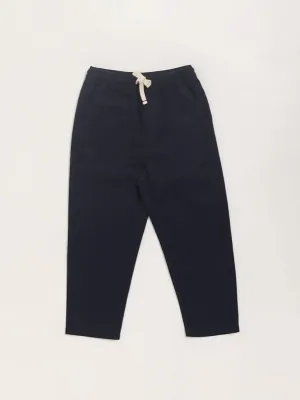 HOP Kids Navy Straight-Leg Pants