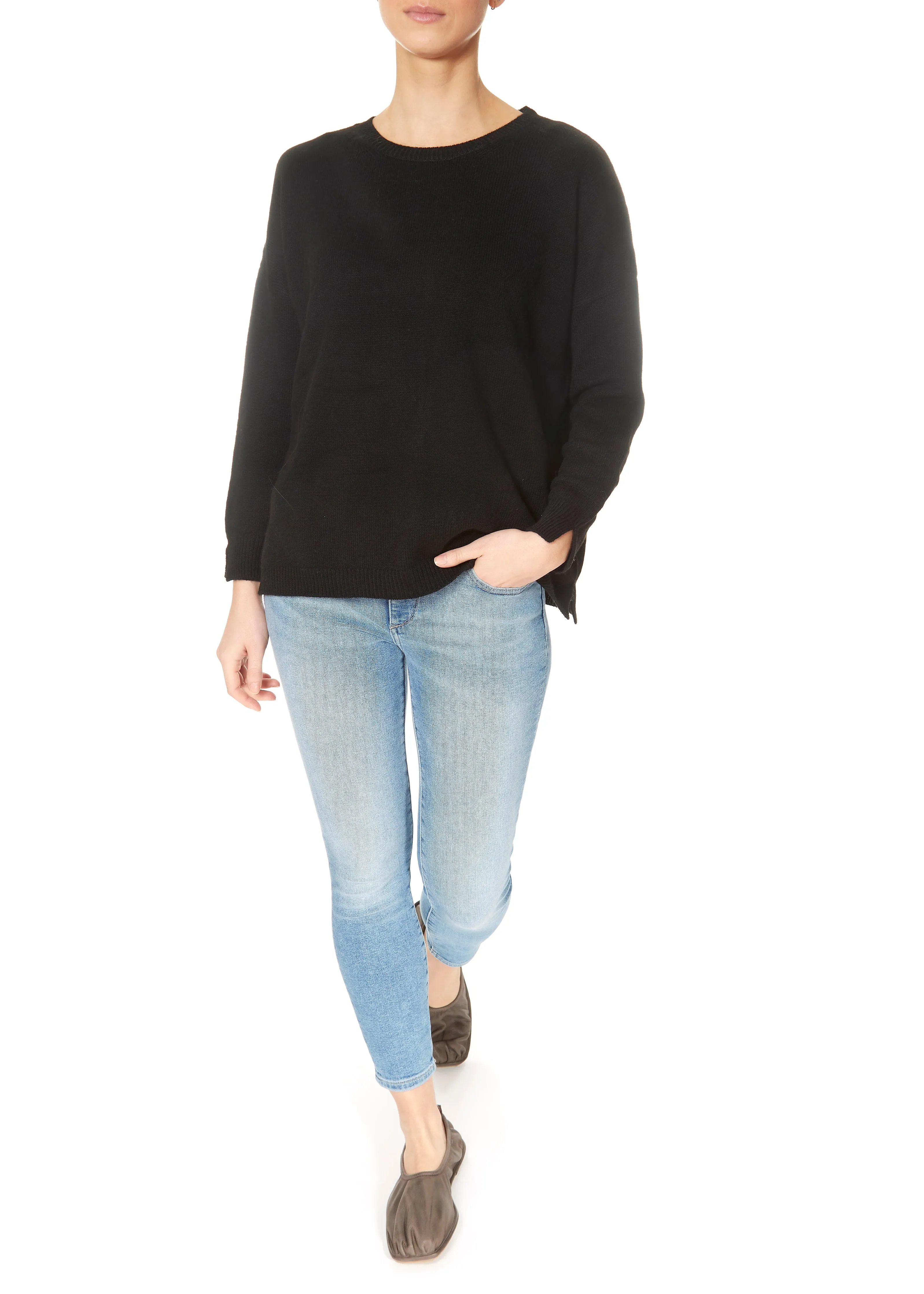 Jessimara Knitwear Tavi Sweater Black