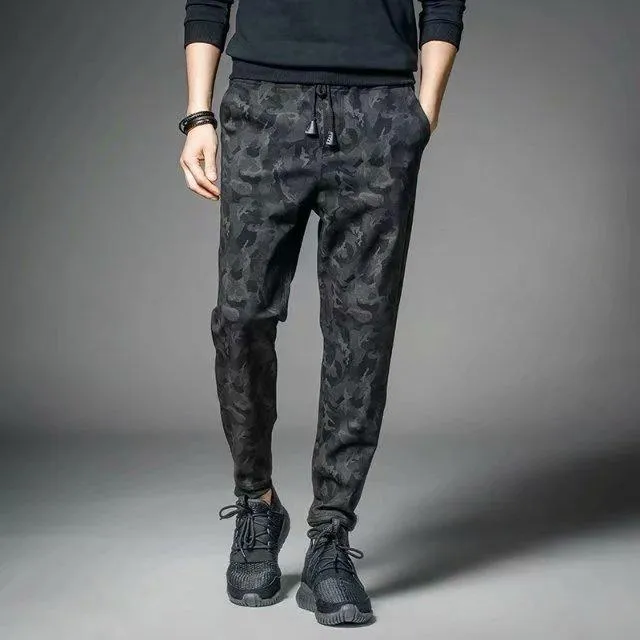 Loose Hip-Hop Young Trendy Pocket Street Style Slim Fit Cargo Pants