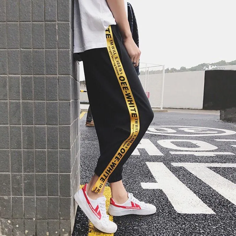 Loose Hip-Hop Young Trendy Pocket Street Style Slim Fit Cargo Pants