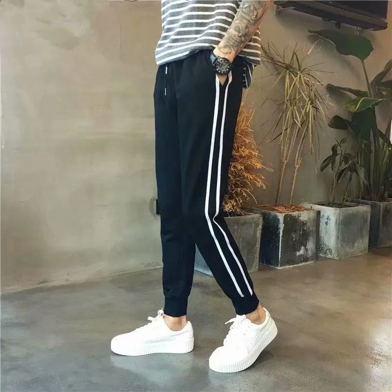 Loose Hip-Hop Young Trendy Pocket Street Style Slim Fit Cargo Pants