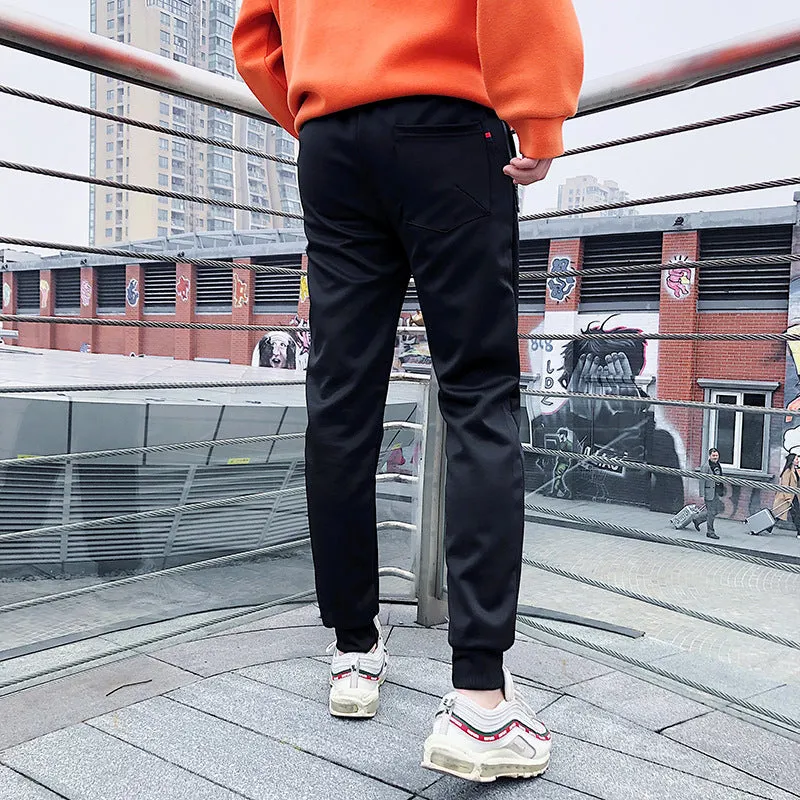 Loose Hip-Hop Young Trendy Pocket Street Style Slim Fit Cargo Pants