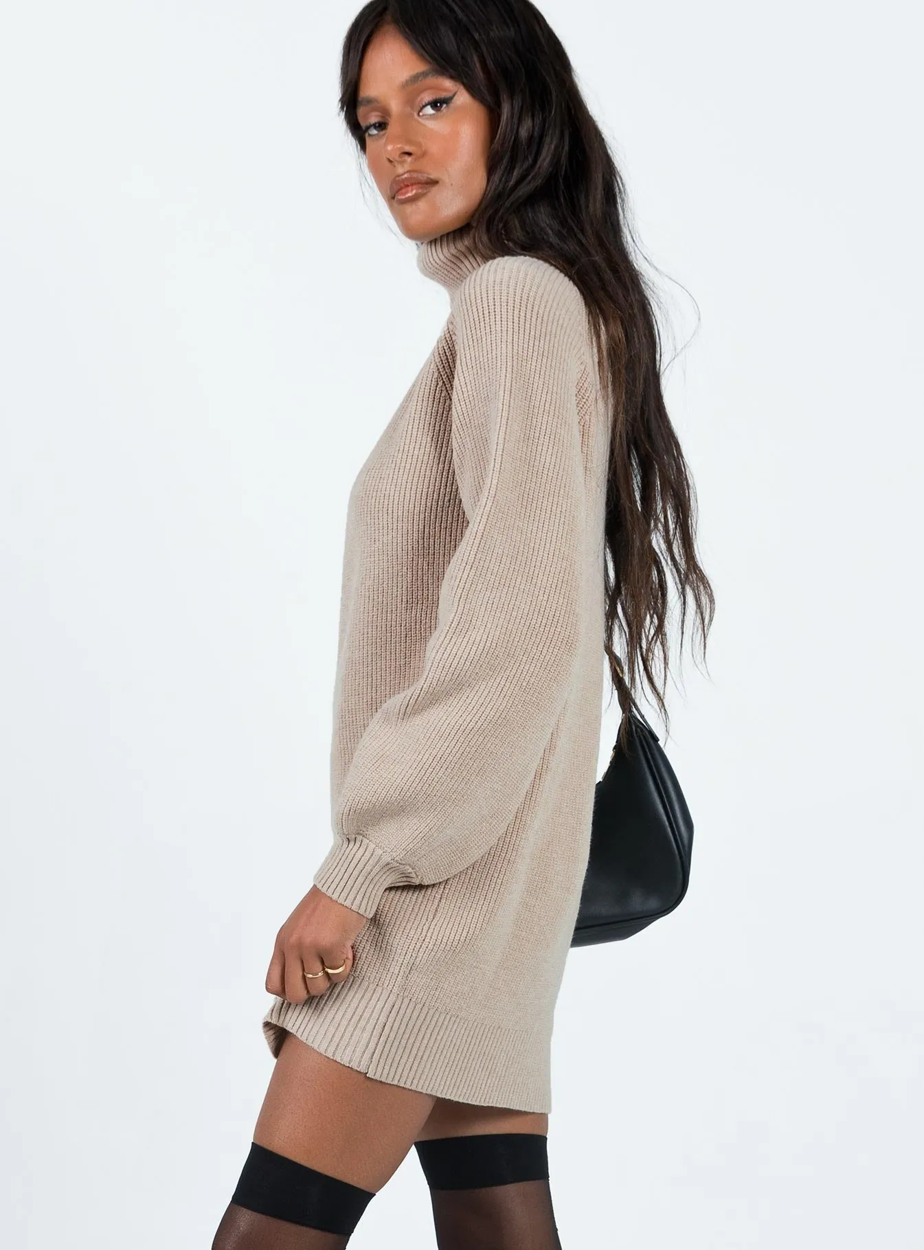 Mellow Sweater Dress Cream