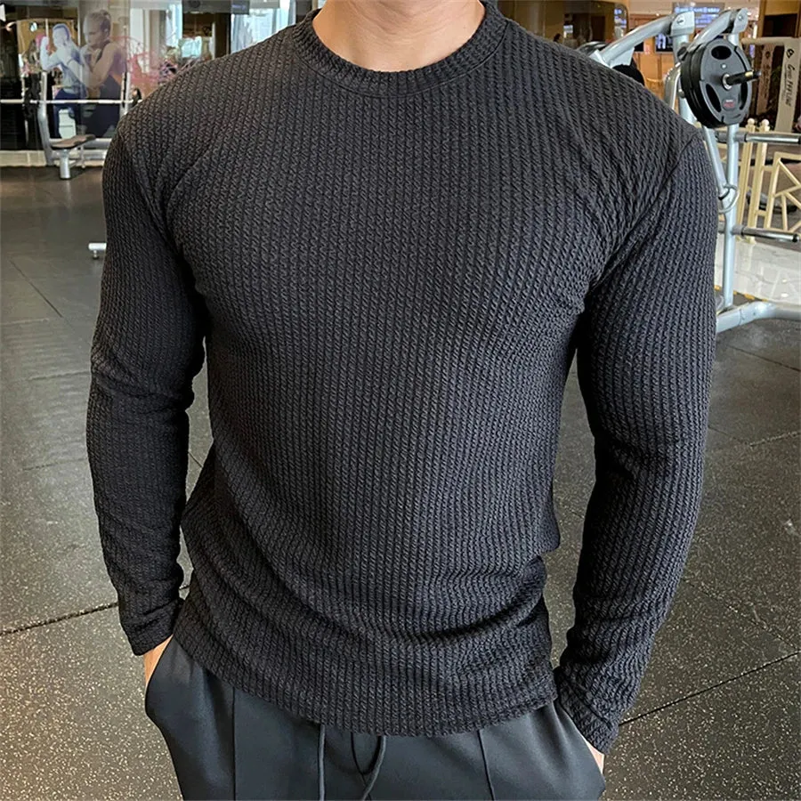 Men long Sleeve Shirt Loose Oversized Tops