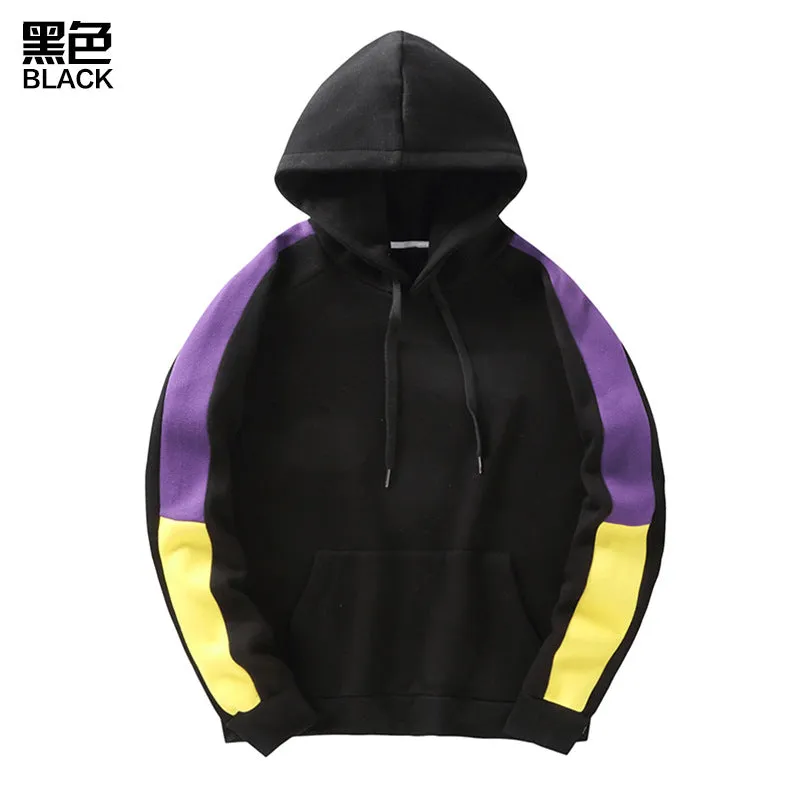 Men Long Sleeved Sports Hooded Sweaters