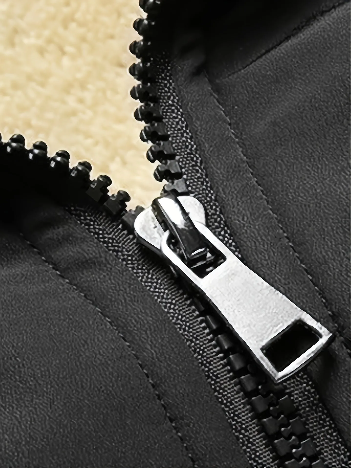 Men's Fleece Jacket With Zipped Pockets For Winter Jacket