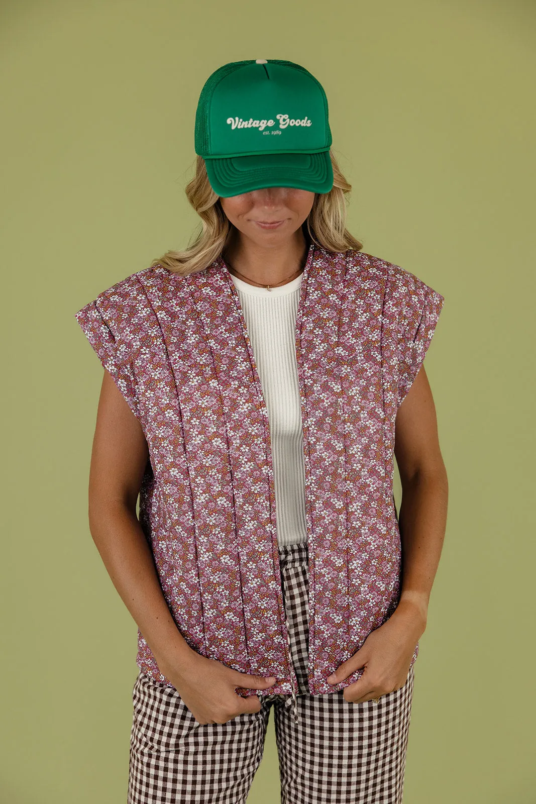 Mind Reader Quilted Vest