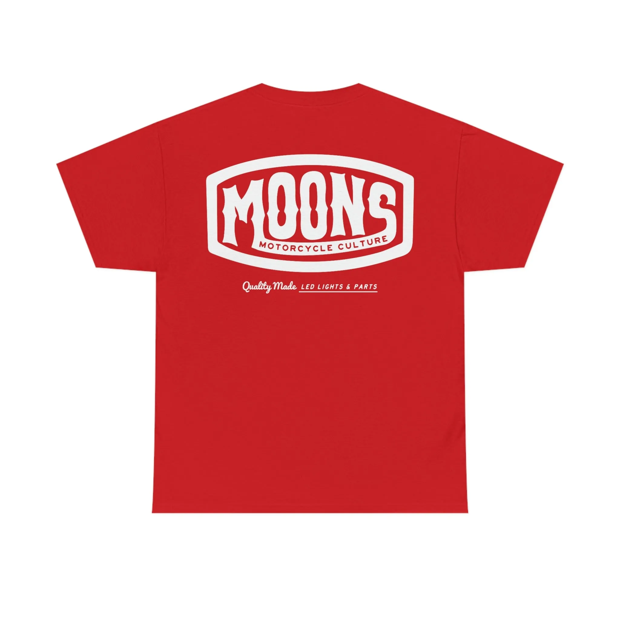 MOONSMC® Vintage Badge White Logo T-Shirt