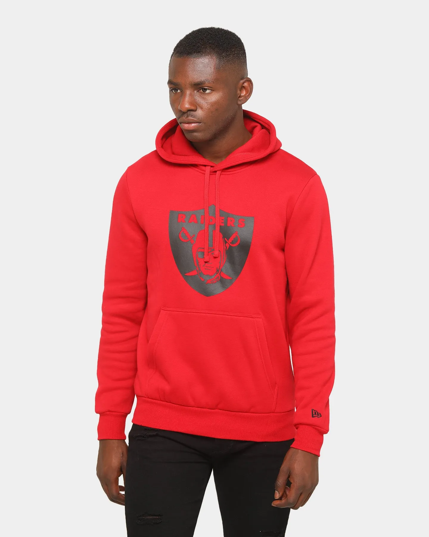 New Era Raiders Seasonal Essential League Hoodie Scarlet