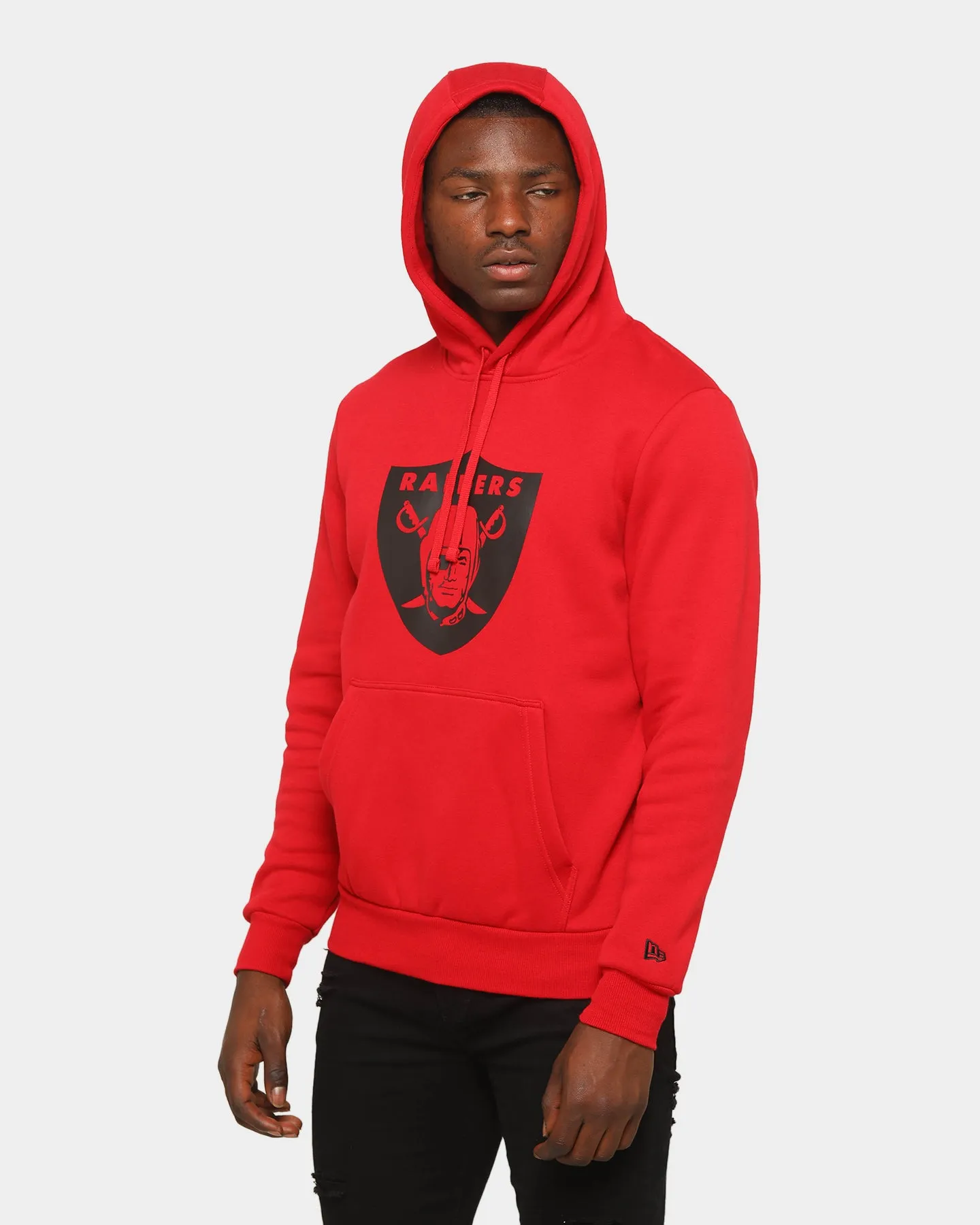 New Era Raiders Seasonal Essential League Hoodie Scarlet