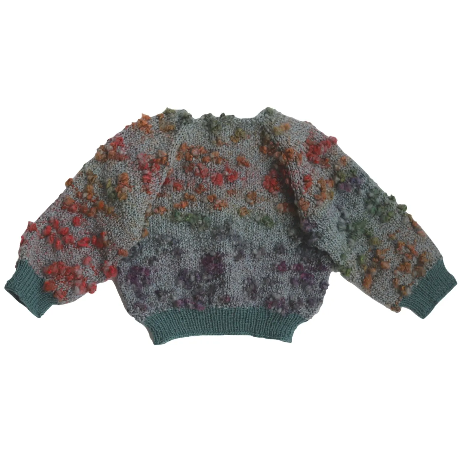 NOOR SWEATER-Teal Mist