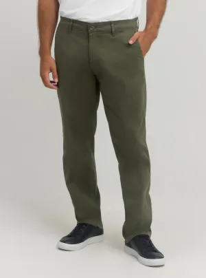 Olive Green Angels Chino Pants