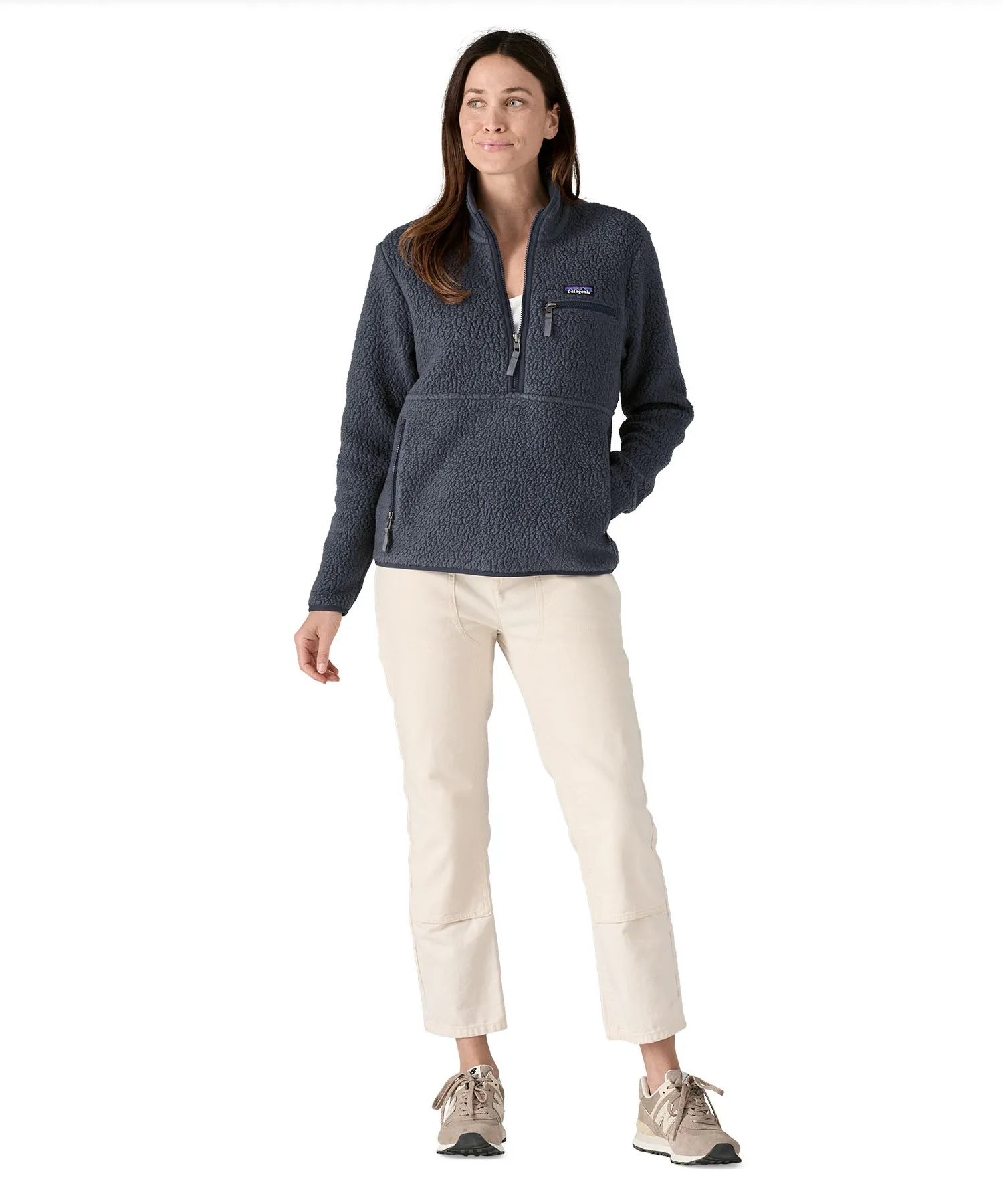 Patagonia Women's Retro Pile Marsupial Fleece - Natural