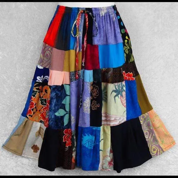 Patchouli Patchwork Skirt