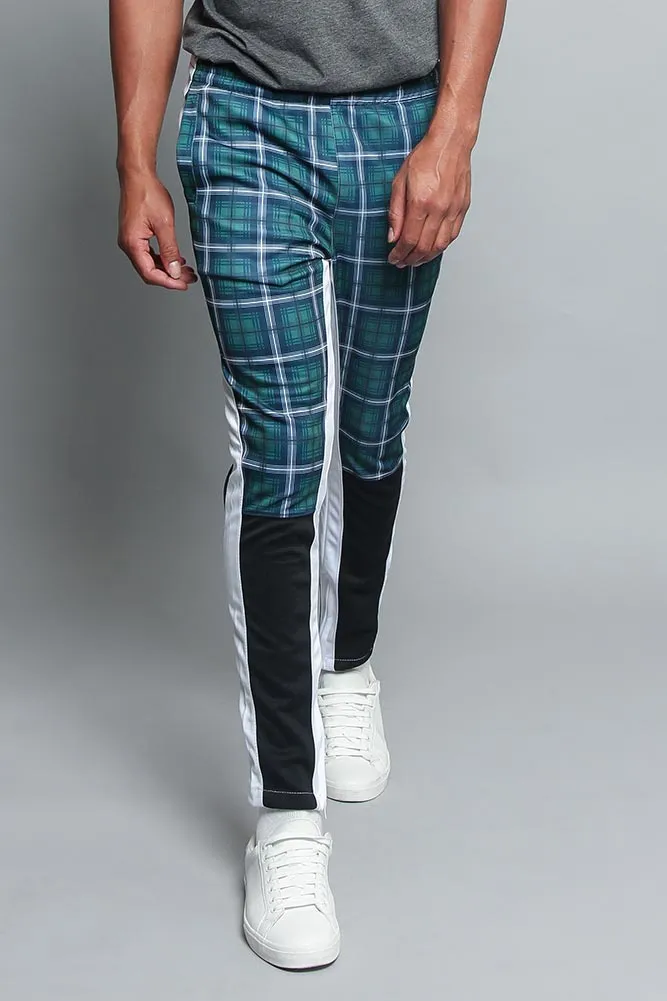 Plaid Track Pants