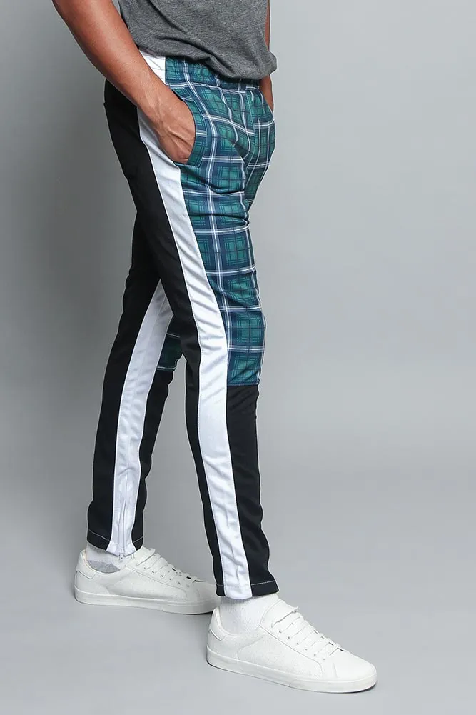 Plaid Track Pants