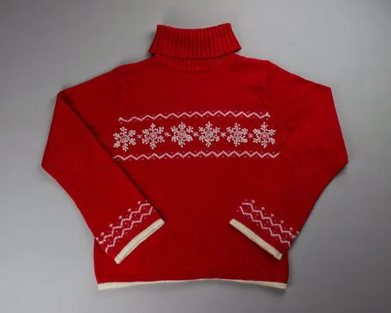 Red And White-Small Christmas Sweater