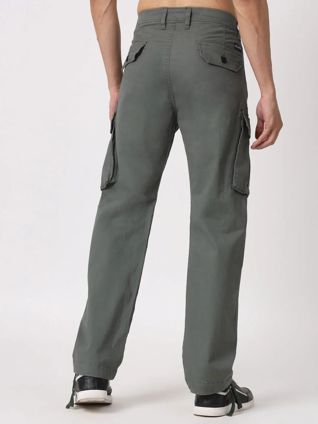 Six pockets Light olive cargo