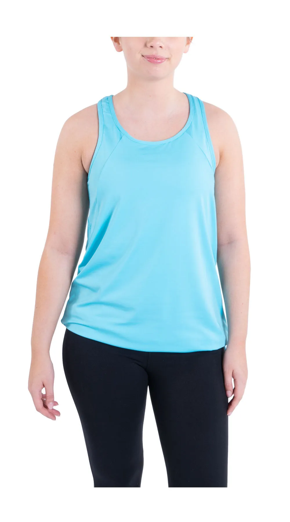 Solid Om Bungee Tank Top